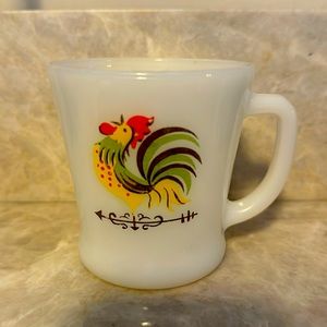 Fire King Chanticleer mug